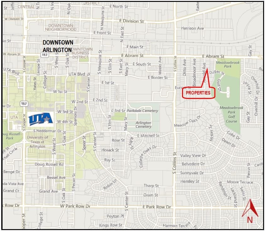 Map - 221 Arnold Ave