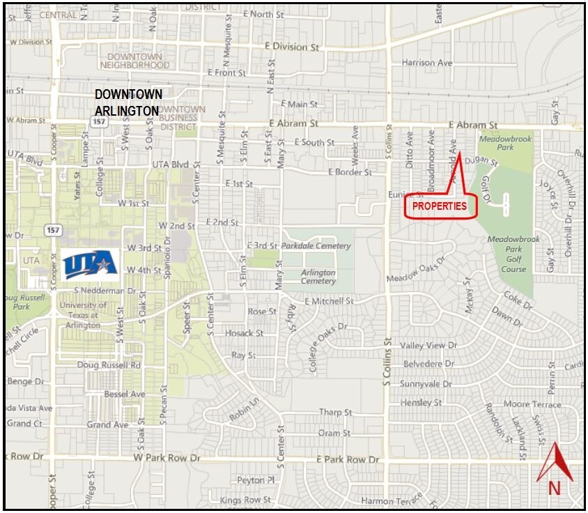 Mapa - 221 Arnold Ave