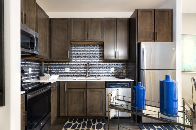 Two Kitchen Color Schemes - The Grand at Legacy West