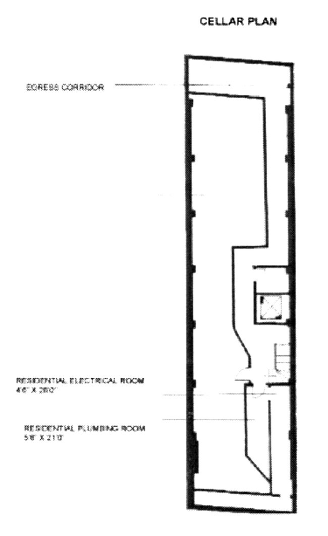 Basement-1,500 SF - 135 W 3rd St