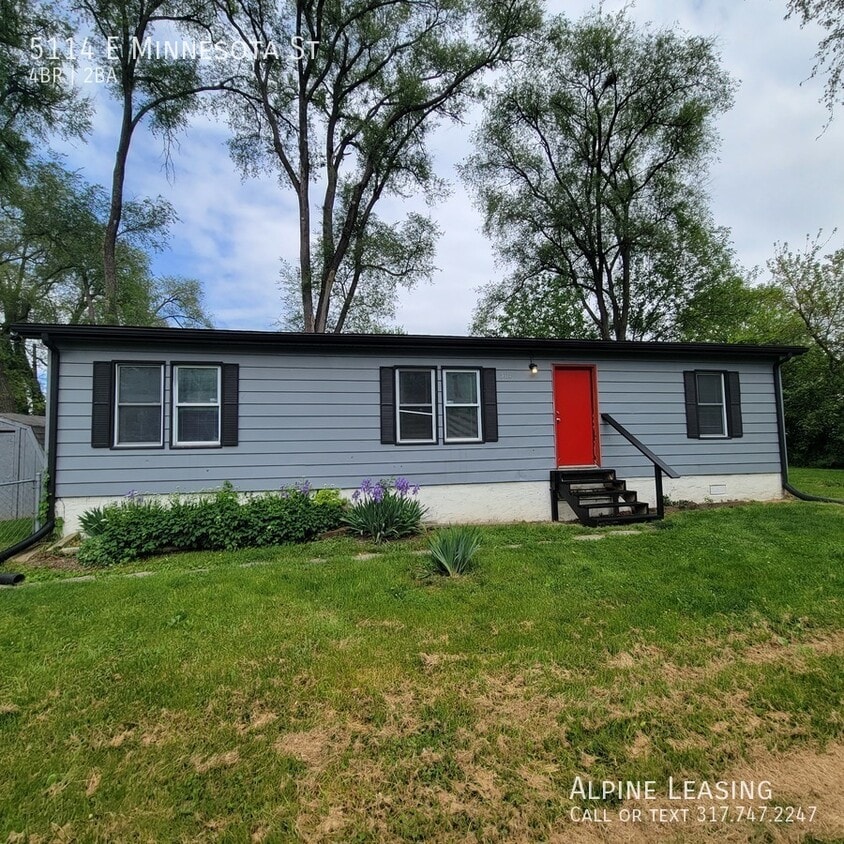 5114 E Minnesota St, Indianapolis, IN 46203 House Rental in