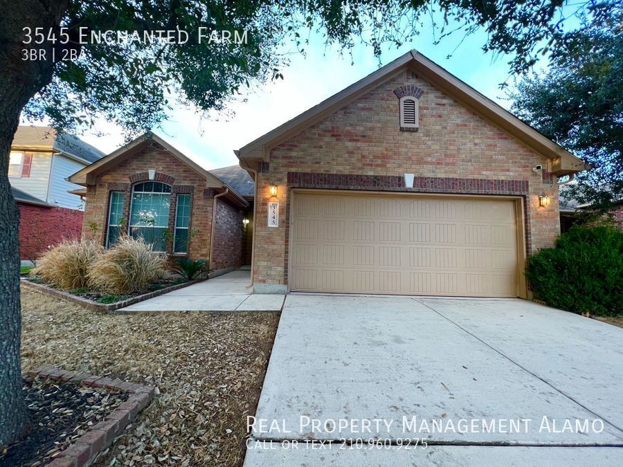 3545 Enchanted Farm, Schertz, TX 78154 House for Rent in Schertz, TX