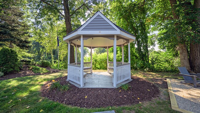 Witness captivating sunsets from our gazebo, a tranquil haven nestled in the embrace of nature. - The Willows