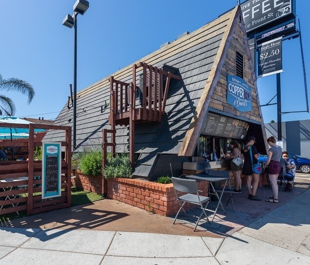 Hillcrest residents get their morning coffee from Copper Top Coffee and Donuts