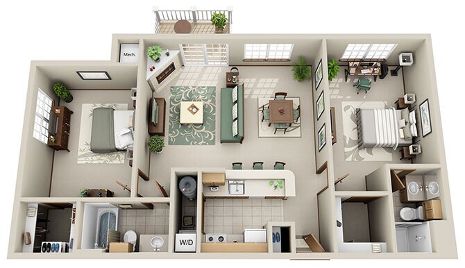 Settler's Landing Apartments – B1S