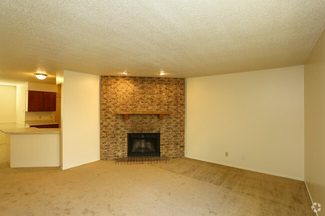 3BR-2.5BA Living Room - Country Crest Townhomes