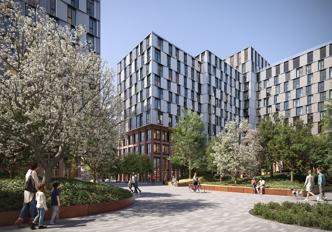 Courtyard - Cherry House at Canary Landing