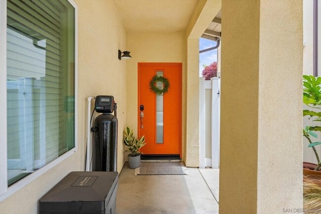 Front door/water softener system - 1289 Donax Ave