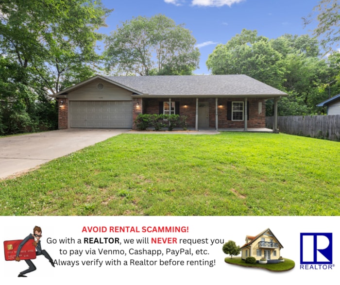 Photo - Delightful 3-Bed, 2-Bath Home with Cozy Fireplace at 1135 North Vista Place, Fayetteville!