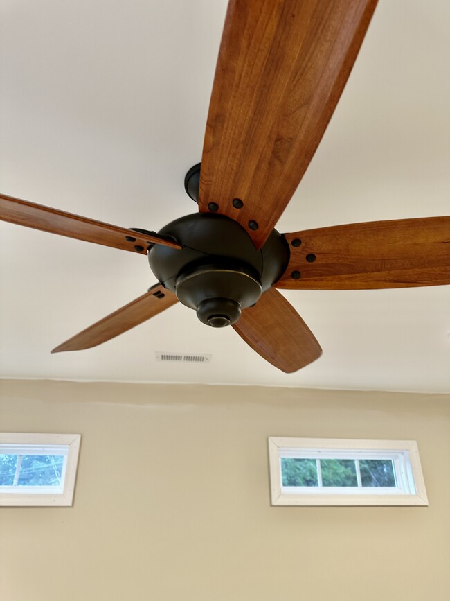 Beautiful oversized craftsman fan for optimal air movement - 907 Old Vinton Mill Rd NE