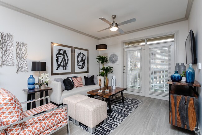 1HAB, 1BA - 754SF A2 - SALA DE ESTAR - Woodbridge Villas