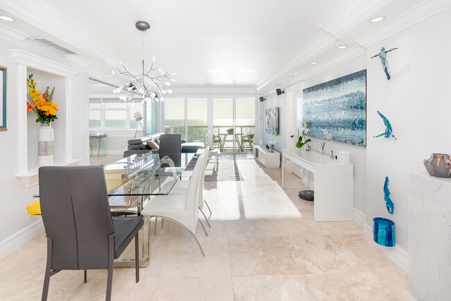Oceanview throughout Condo - 3140 S Ocean Dr