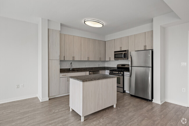 1BR, 1BA - 750 SF- Kitchen - Postmark Apartments