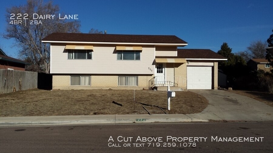 4 Bedroom SplitLevel in Widefield House Rental in Colorado Springs