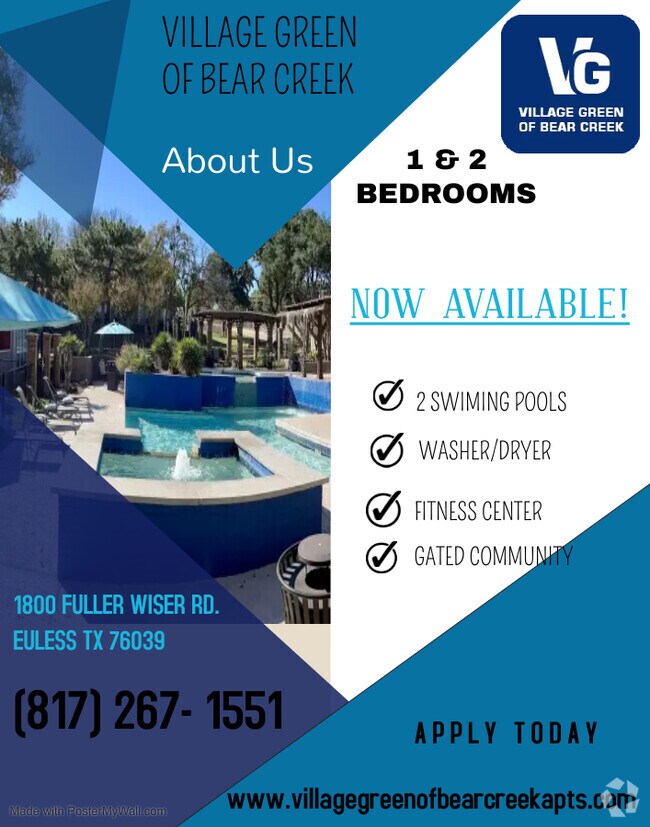 Fountain Park Short Term Apartments for Rent Euless, TX 31 Rentals