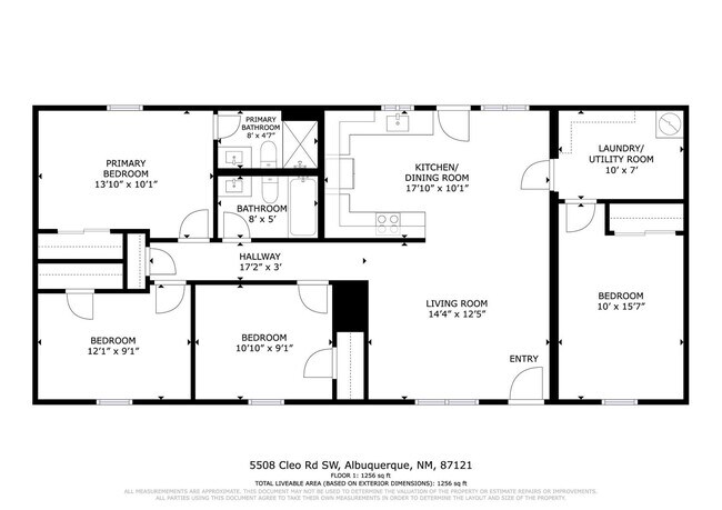 Foto del edificio - Rural South Valley 4 Bedroom  1.75 Bath 1256/sf