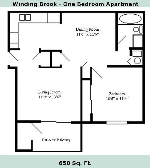 Interior Photo - Winding Brook Apartments