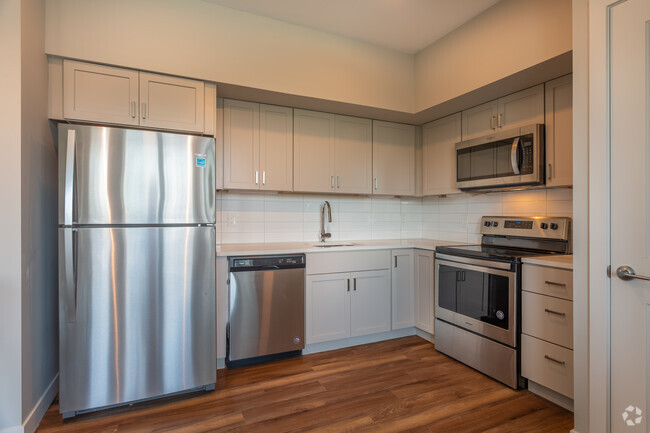 1BD 1BA 596 ft². - Mayfield Station Apartments