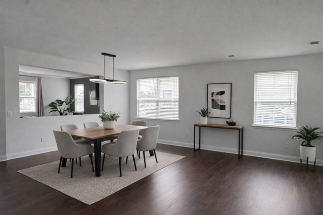 Large dining room when you enter the home - 429 Indigo Ridge Dr