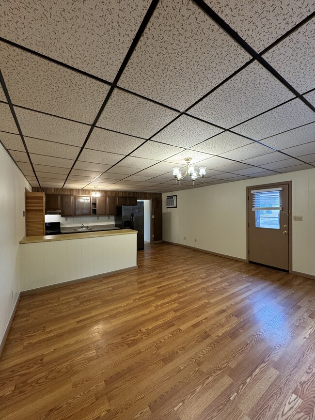 Living area and kitchen - 420 W 2nd St