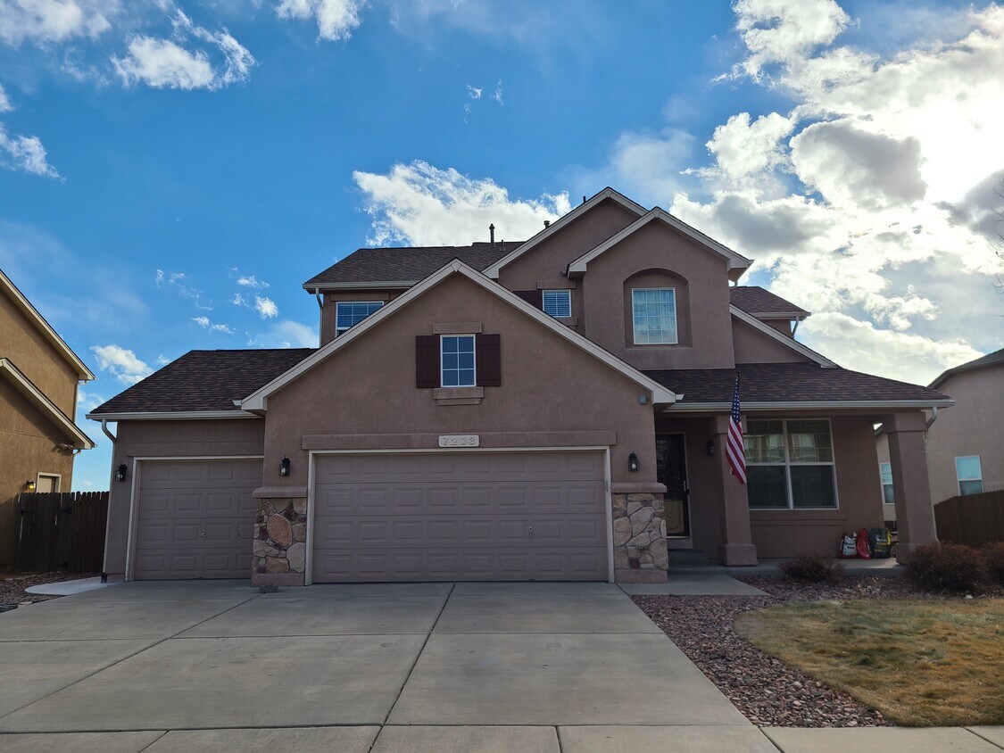 Front View (Looking toward the South) - 7203 Gardenstone Dr