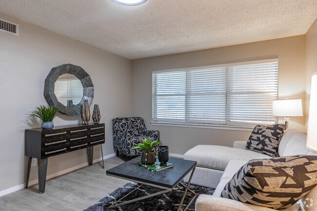 Living Room - Paseo Apartments