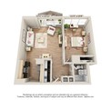 1 Bedroom / 1 Bathroom