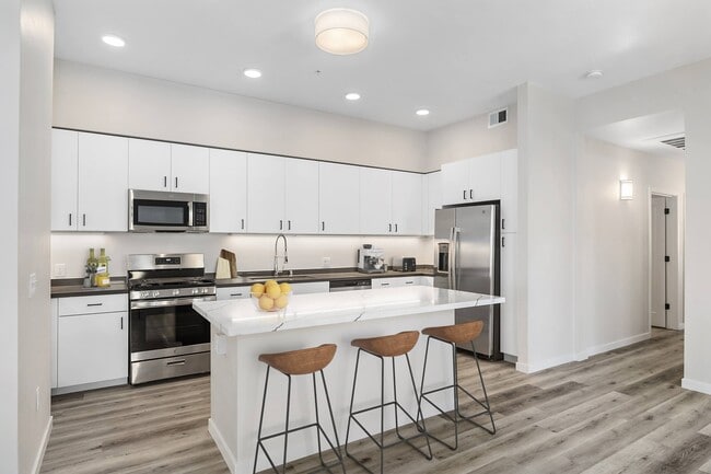 Floor Plan D Kitchen - Sierra Gateway Apartments