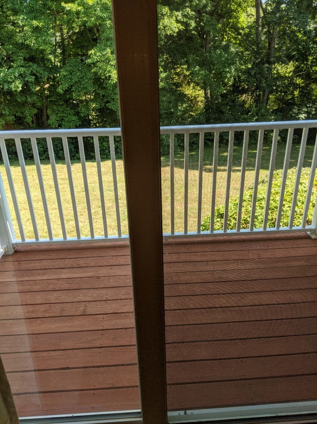 Deck thru sliding door - 48 Silver Hill Ln