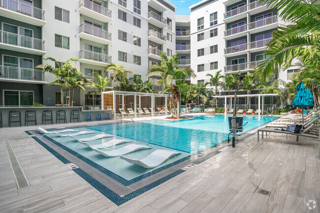 Pool Area - Morea Apartments