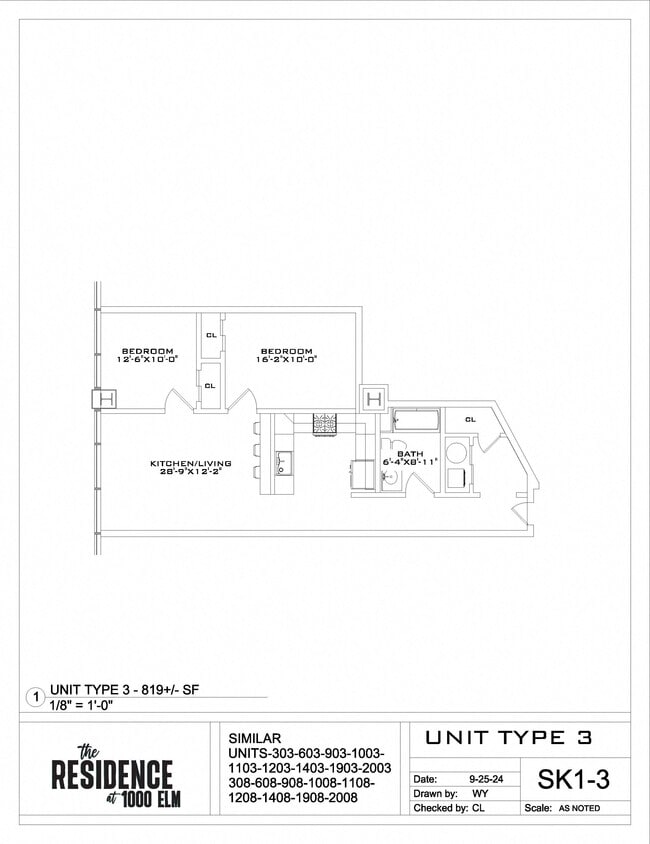 Interior Photo - The Residence at 1000 Elm
