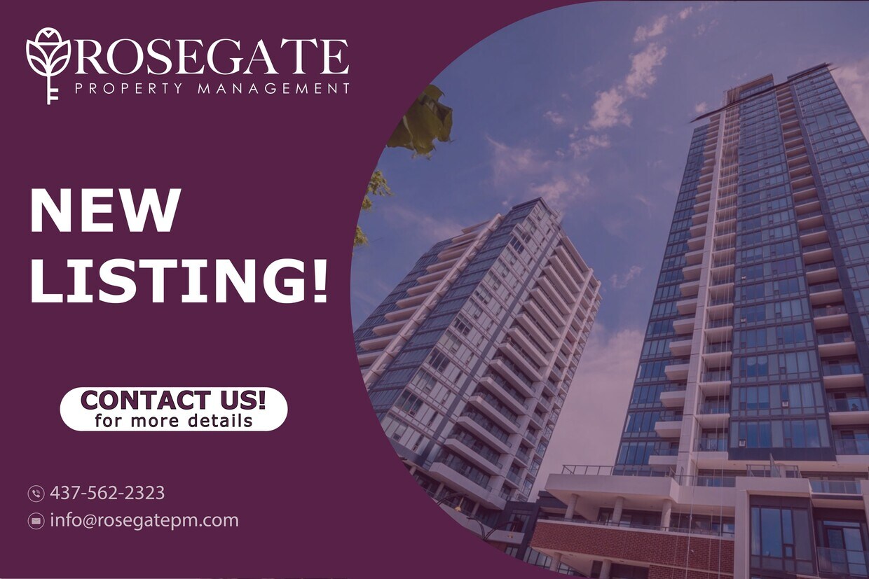 Primary Photo - Modern 1 Bedroom + Den Condo with Parking, Internet & Private Balcony in Kitchener