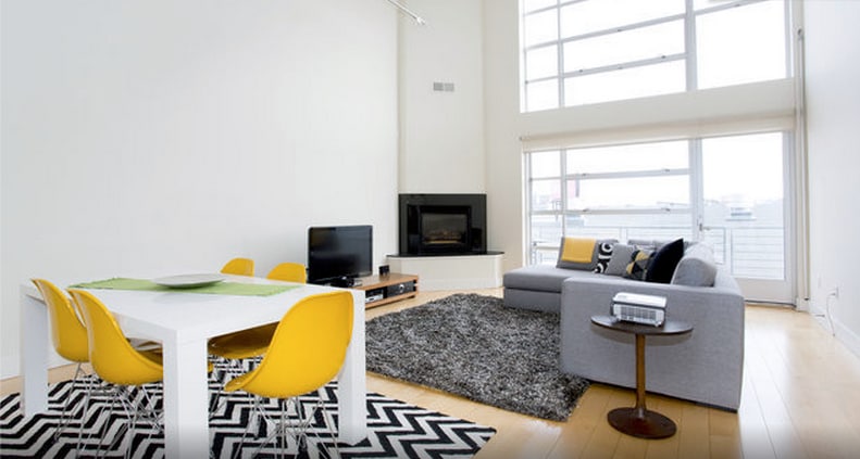 Living/Dining room - 1221 Harrison St