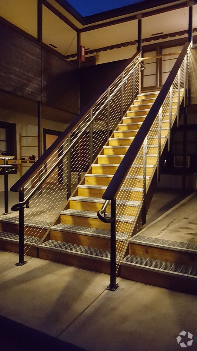 stairs to 2nd floor - 227 Main Ave E