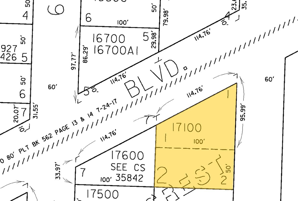 Plat Map - 6622-6626 NE Sandy Blvd