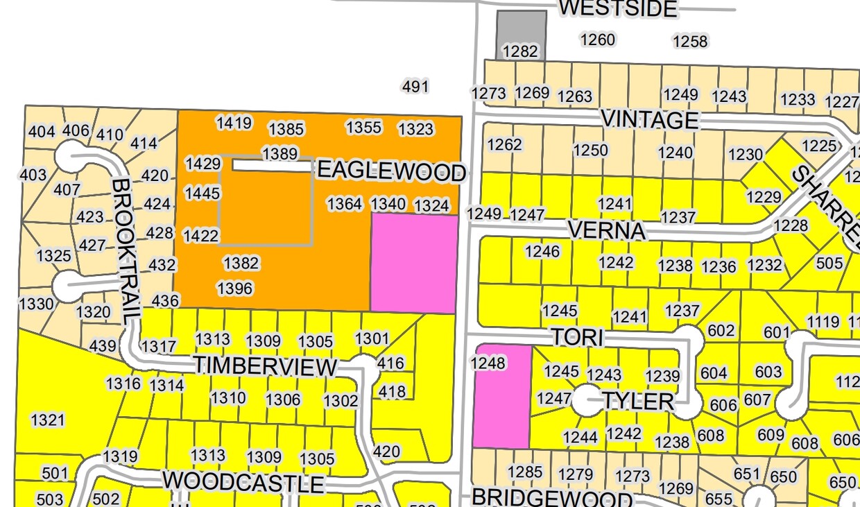 Zoning Map - Eaglewood Apartments