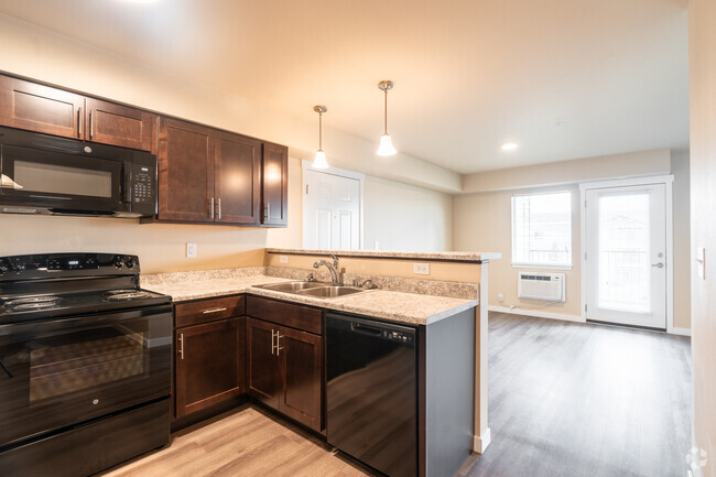 Studio Kitchen - 47 North Apartments