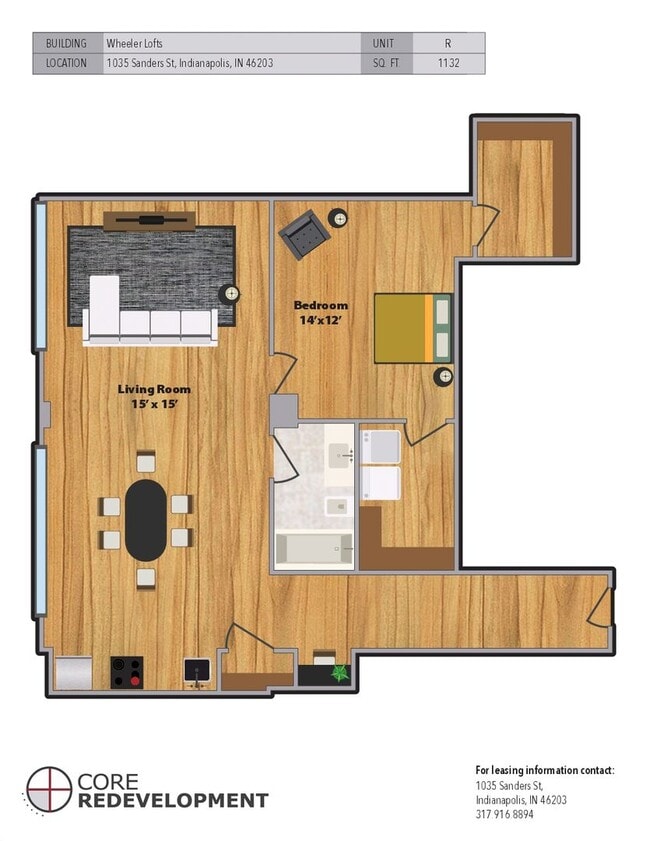 Interior Photo - Wheeler Lofts