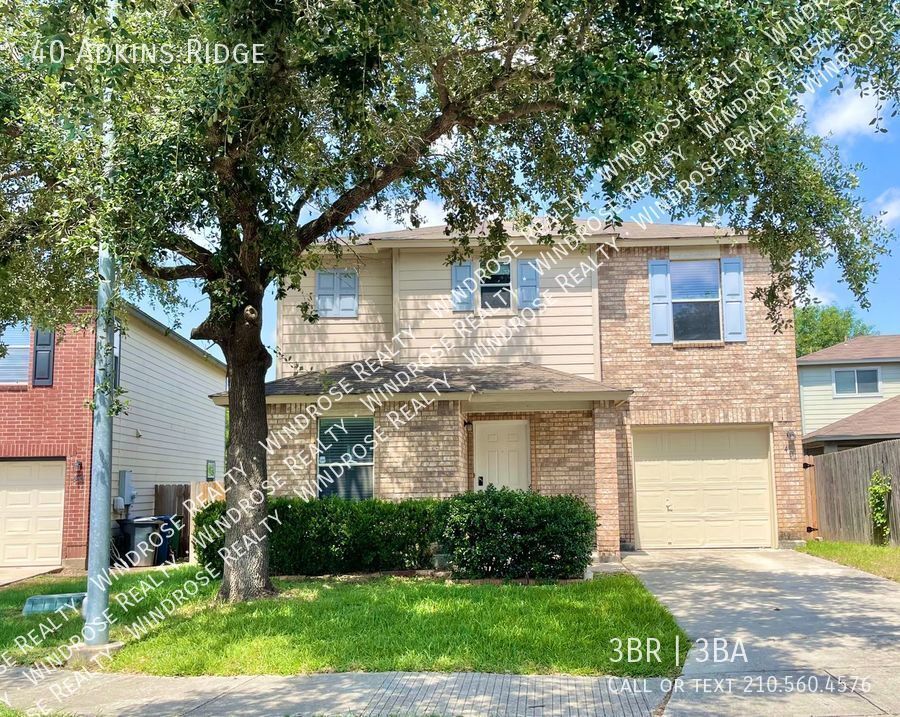 40 Adkins Ridge, San Antonio, TX 78239 House Rental in San Antonio