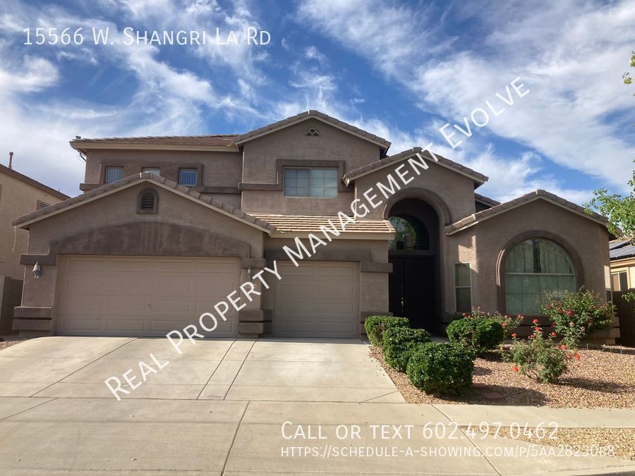 MOVE IN SPECIAL Large 5 Bedroom Home! House Rental in Surprise, AZ