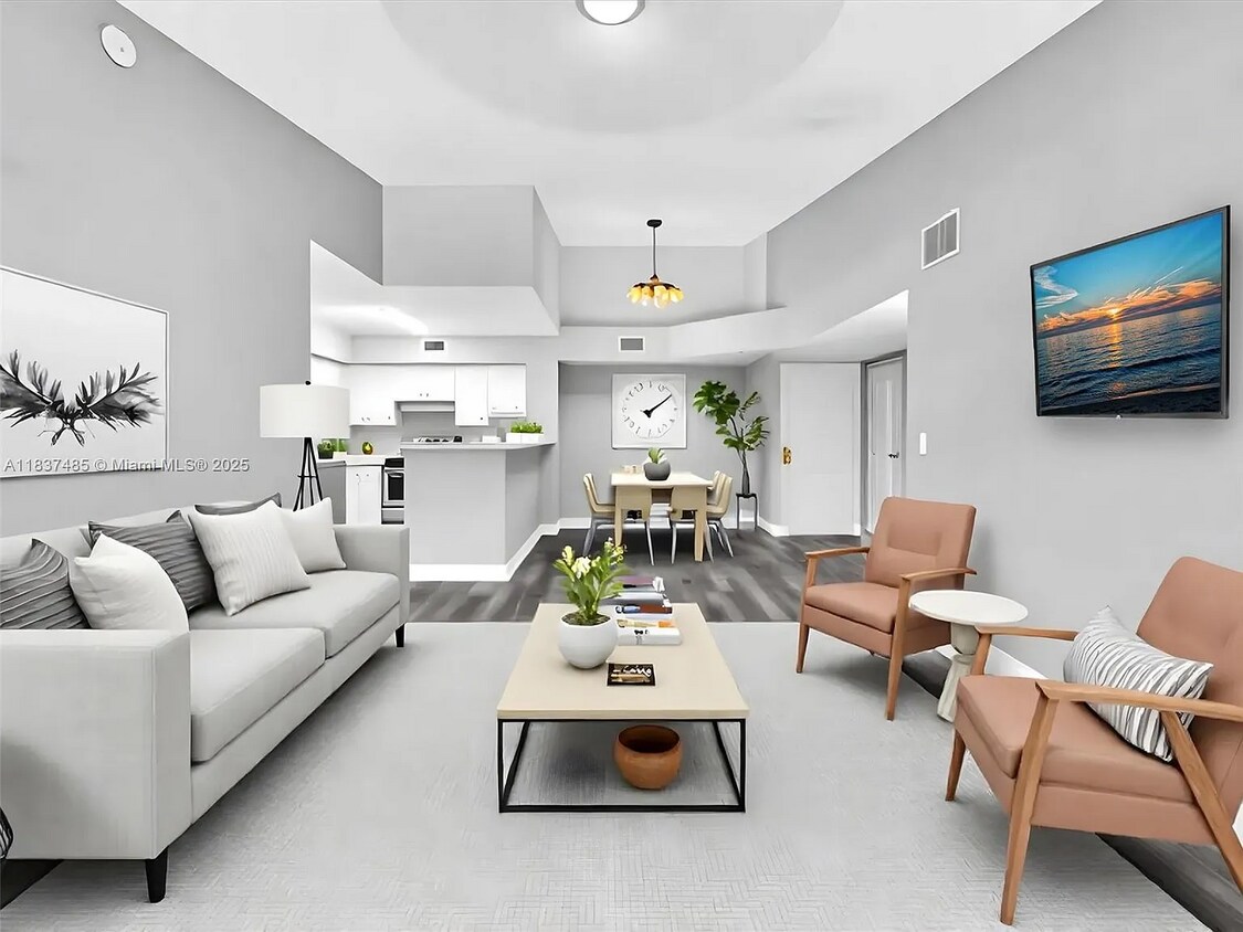 Living Room - Virtually staged - 2071 Renaissance Blvd