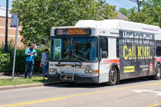 Residents of Tallmadge can take the Akron Metro.