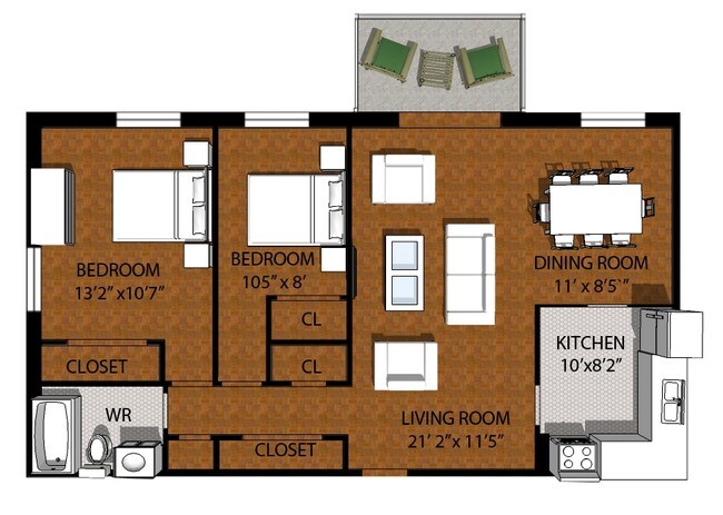 2HAB/1BA - 1030 Pearson Dr