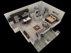 1 BR Grand Courtyard