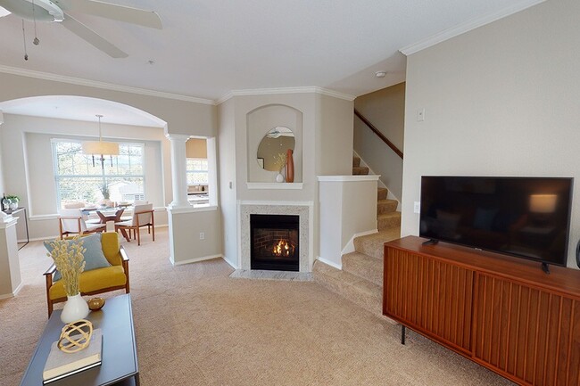 Updated interiors including granite surround fireplace - Boulder Creek