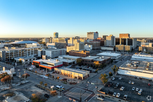 Downtown Wichita has an abundance of business opportunities.