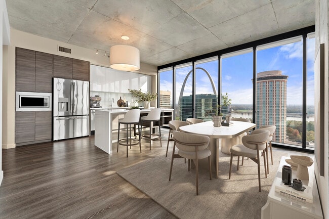 The kitchen of The Perfecto at One Cardinal Way - One Cardinal Way