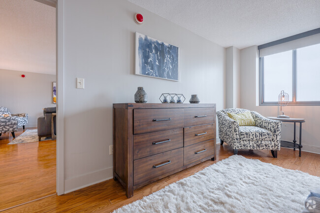 1 BR, 1 BA - 871 SF BEDROOM - Symphony Place