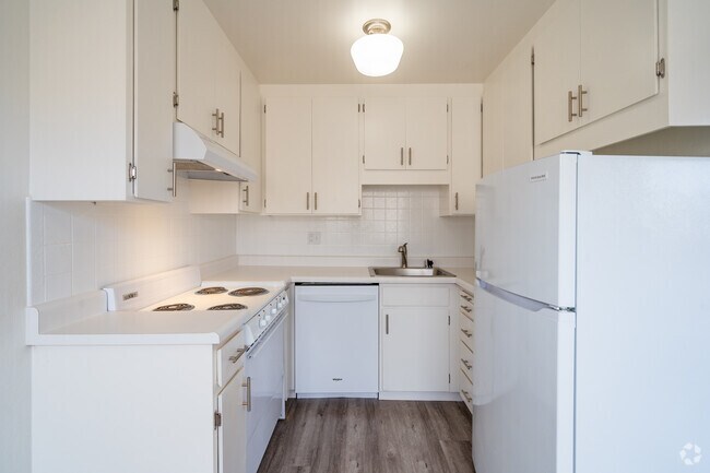 Cocina 1HAB, 1BA - 610 ft² - 4th Avenue Apartments