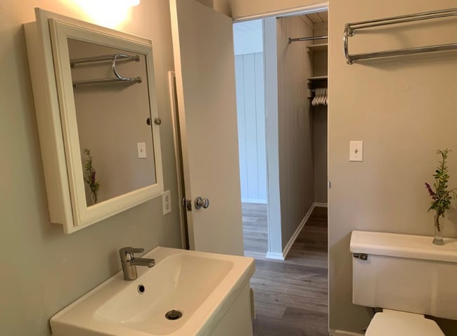 Bathroom with tub and shower - 11036 Anzio Rd